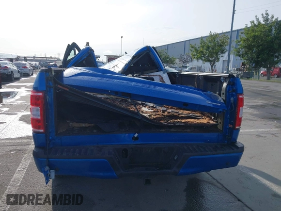 2020 Ford F-150 XL with VIN 1FTFX1E48LKD02362, listed as a IAAI auction lot 41556663 with 1 mi miles. Bid and sale history available at carsss.com. Image 16.