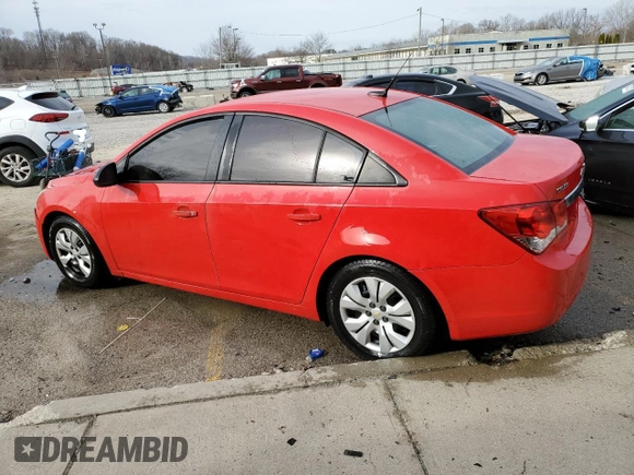 2014 Chevrolet Cruze LS with VIN 1G1PA5SH9E7198239, listed as a Copart auction lot 48085705 with 122,291 mi miles and Non Repairable. Bid and sale history available at carsss.com. Image 2.
