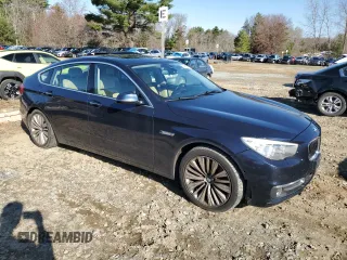2017 BMW 5 Series GT 535i xDrive with VIN WBA5M4C54HD186930, listed as a Copart auction lot 51433705 with 91,907 mi miles and Clean Title. Bid and sale history available at carsss.com. Image 4.