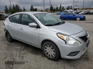2015 Nissan Versa SV with VIN 3N1CN7APXFL852437, listed as a Copart auction lot 55702425 with 100,021 mi miles and Salvage title. Bid and sale history available at DreamBid. Image 4.