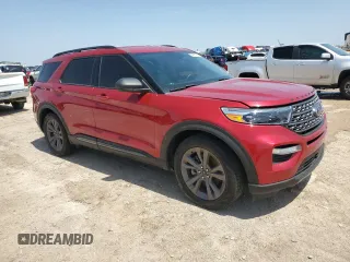 2021 Ford Explorer XLT with VIN 1FMSK7DH7MGA83088, listed as a Copart auction lot 54221255 with 107,489 mi miles and Clean Title. Bid and sale history available at carsss.com. Image 4.