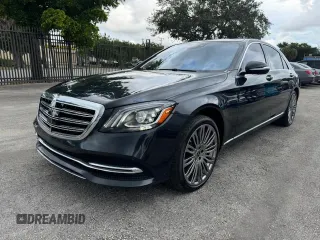 2020 Mercedes-Benz S-Class S 560 with VIN W1KUG8DB7LA559539, listed as a Copart auction lot 74956614 with 26,014 mi miles and Non Repairable. Bid and sale history available at carsss.com. Image 1.