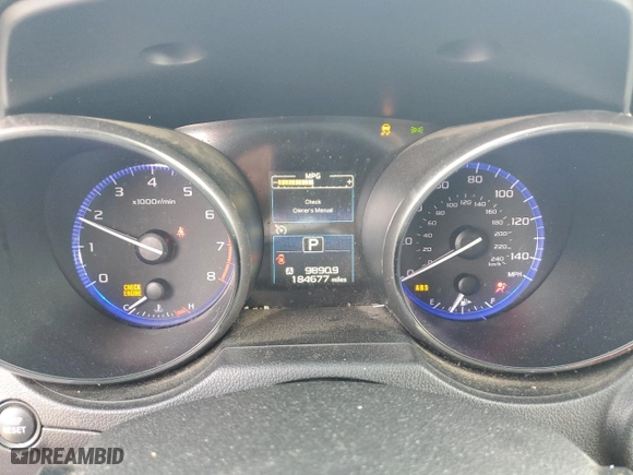 2015 Subaru Outback 2.5i Limited with VIN 4S4BSALC6F3212984, listed as a Copart auction lot 51869955 with 184,677 mi miles and Salvage Title. Bid and sale history available at carsss.com. Image 9.