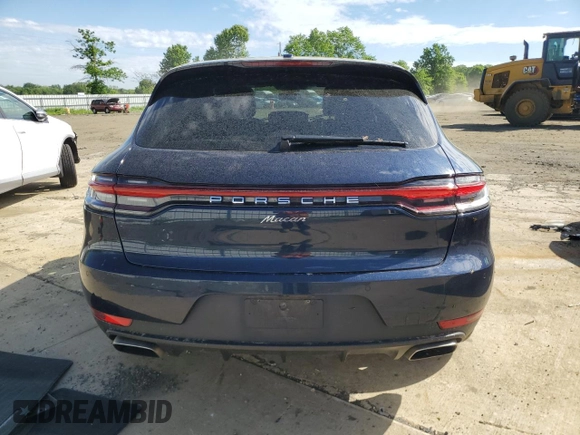 2021 Porsche Macan with VIN WP1AA2A58MLB09297, listed as a Copart auction lot 56110355 with 64,361 mi miles and Salvage title. Bid and sale history available at DreamBid. Image 6.