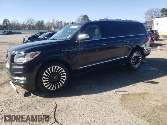 2021 Lincoln Navigator Black Label z VIN 5LMJJ3TT9MEL00758, wystawiony jako Copart lot #87066494 z przebiegiem 103 136 mil mil oraz Szkoda całkowita • Salvage title. Historia ofert i sprzedaży dostępna na DreamBid. Obrazek 1.