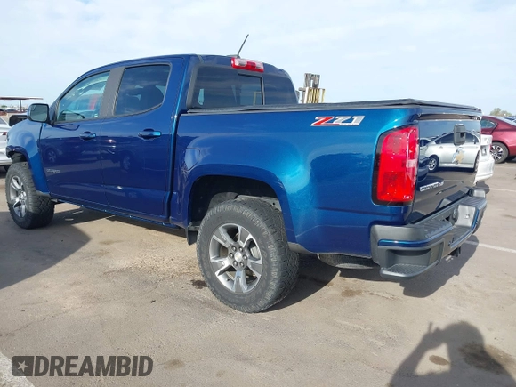 2020 Chevrolet Colorado 4WD Z71 with VIN 1GCGTDEN9L1196083, listed as a IAAI auction lot 41926213 with 44,467 mi miles and . Bid and sale history available at DreamBid. Image 3.