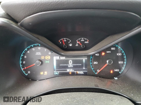2018 GMC Canyon 4WD All Terrain w/Cloth with VIN 1GTH6CEN1J1163405, listed as a Copart auction lot 43580405 with 39,143 mi miles and Salvage Title. Bid and sale history available at carsss.com. Image 9.