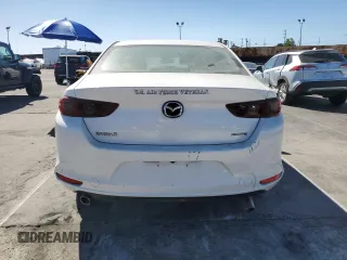 2021 Mazda 3 S with VIN 3MZBPAAL2MM202311, listed as a Copart auction lot 46823685 with 41,338 mi miles and Salvage Title. Bid and sale history available at DreamBid. Image 6.