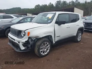 2023 Jeep Renegade Latitude with VIN ZACNJDB15PPP68073, listed as a IAAI auction lot 41482519 with 24,957 mi miles and . Bid and sale history available at DreamBid. Image 2.