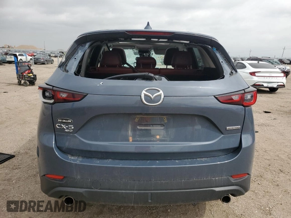 2024 Mazda CX-5 S Carbon Edition z VIN JM3KFBCL0R0446324, wystawiony jako Copart lot #54892965 z przebiegiem 17 146 mil mil oraz Szkoda całkowita • Salvage title. Historia ofert i sprzedaży dostępna na DreamBid. Obrazek 6.