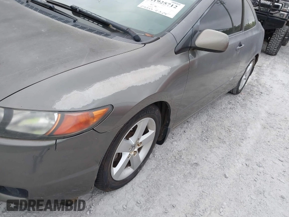 2008 Honda Civic Cpe EX with VIN 2HGFG12878H517447, listed as a IAAI auction lot 41925712 with 213,563 mi miles. Bid and sale history available at carsss.com. Image 12.
