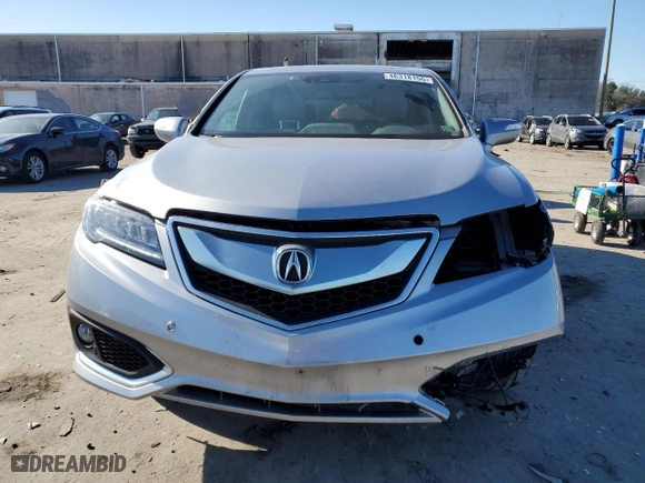 2018 Acura RDX w/Advance Pkg with VIN 5J8TB4H75JL018477, listed as a Copart auction lot 46318155 with 85,470 mi miles and Salvage Title. Bid and sale history available at carsss.com. Image 5.