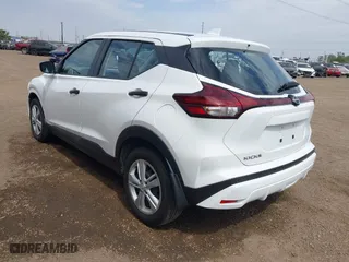 2024 Nissan Kicks S with VIN 3N1CP5BV1RL502999, listed as a IAAI auction lot 41732154 with 8,487 mi miles. Bid and sale history available at carsss.com. Image 3.