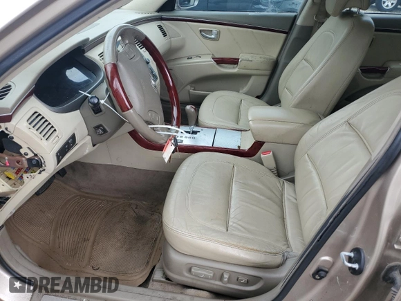 2008 Hyundai Azera Limited with VIN KMHFC46F28A291297, listed as a Copart auction lot 56549315 with 161,035 mi miles and Clean Title. Bid and sale history available at DreamBid. Image 7.