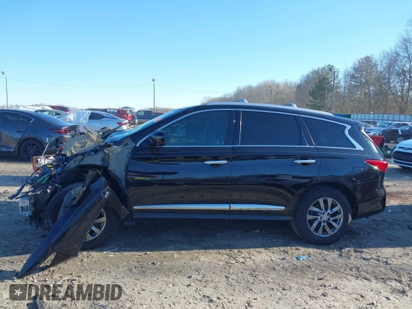 2015 Infiniti QX60 with VIN 5N1AL0MN6FC544720, listed as a IAAI auction lot 41335980 with Not Provided miles. Bid and sale history available at carsss.com. Image 14.