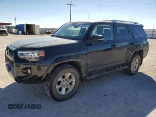 2018 Toyota 4Runner SR5 z VIN JTEBU5JR1J5514687, wystawiony jako Copart lot #44239285 z przebiegiem 86 802 mil mil oraz Czysty tytuł • Clean title. Historia ofert i sprzedaży dostępna na DreamBid. Obrazek 1.