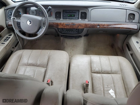 2007 Mercury Grand Marquis LS with VIN 2MEFM75V57X632448, listed as a Copart auction lot 50667445 with 36,072 mi miles and Clean Title. Bid and sale history available at carsss.com. Image 8.