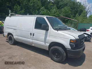 2009 Ford Econoline Cargo Commercial with VIN 1FTNE14W99DA01715, listed as a IAAI auction lot 42708534 with Not provided miles and . Bid and sale history available at DreamBid. Image 1.