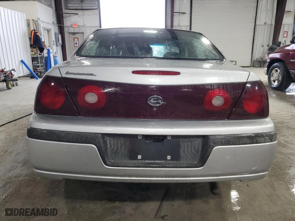 2001 Chevrolet Impala with VIN 2G1WF55E719350817, listed as a Copart auction lot 43957165 with 191,323 mi miles and Salvage Title. Bid and sale history available at carsss.com. Image 6.