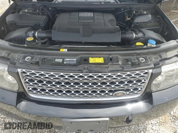 2012 Land Rover Range Rover HSE Lux with VIN SALMF1D43CA381143, listed as a Copart auction lot 53976845 with 114,649 mi miles and Clean title. Bid and sale history available at DreamBid. Image 12.