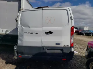 2023 Ford Transit Cargo with VIN 1FTYE1Y80PKA95744, listed as a Copart auction lot 46119335 with Not Provided miles and Salvage Title. Bid and sale history available at carsss.com. Image 6.