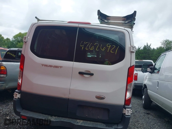 2015 Ford Transit Cargo with VIN 1FTNR1ZM8FKA34322, listed as a IAAI auction lot 42626921 with 162,924 mi miles and . Bid and sale history available at DreamBid. Image 16.