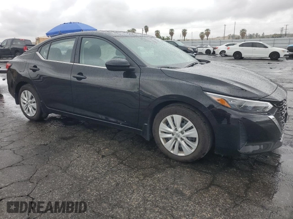 2024 Nissan Sentra S with VIN 3N1AB8BV2RY233826, listed as a Copart auction lot 55611685 with 23,264 mi miles and Salvage title. Bid and sale history available at DreamBid. Image 4.