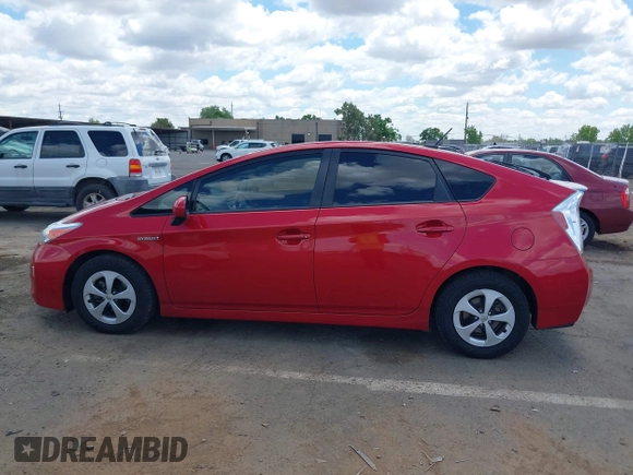 2014 Toyota Prius Four z VIN JTDKN3DU0E1787221, wystawiony jako IAAI lot #42265691 z przebiegiem 185 247 mil mil oraz . Historia ofert i sprzedaży dostępna na DreamBid. Obrazek 14.