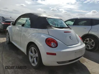 2007 Volkswagen Beetle with VIN 3VWFG31Y47M410557, listed as a Copart auction lot 74986374 with 78,144 mi miles and Salvage Title. Bid and sale history available at DreamBid. Image 2.