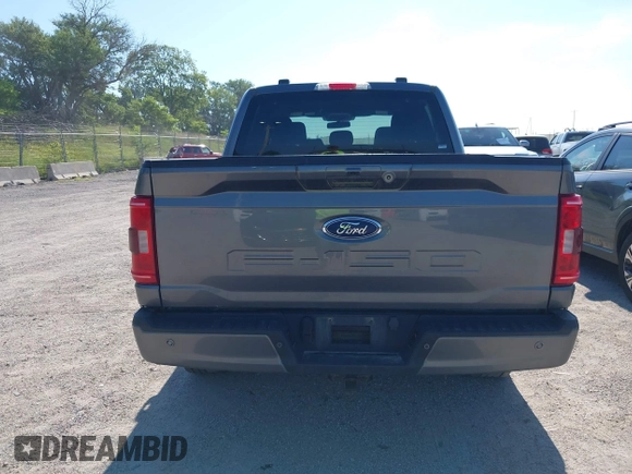 2023 Ford F-150 XL with VIN 1FTEW1C5XPFC27818, listed as a IAAI auction lot 42725090 with 46,685 mi miles and . Bid and sale history available at DreamBid. Image 16.
