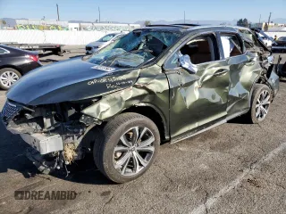 2021 Lexus RX with VIN 2T2HZMAA6MC199960, listed as a Copart auction lot 41498525 with 0 mi miles and Salvage Title. Bid and sale history available at carsss.com. Image 1.