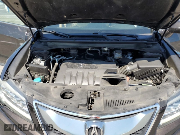 2016 Acura RDX with VIN 5J8TB4H39GL019038, listed as a Copart auction lot 61613965 with 118,275 mi miles and Salvage title. Bid and sale history available at DreamBid. Image 12.