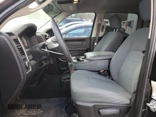 2018 Ram 1500 Express with VIN 3C6RR7KT1JG158655, listed as a Copart auction lot 55536745 with 86,281 mi miles and Salvage title. Bid and sale history available at DreamBid. Image 7.