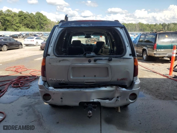 2004 GMC Envoy XL SLT with VIN 1GKET16S346135444, listed as a Copart auction lot 67586344 with 0 mi miles and Salvage Title. Bid and sale history available at carsss.com. Image 6.