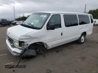 2003 Ford Econoline Passenger XL with VIN 1FBSS31S03HA36687, listed as a Copart auction lot 66855044 with 239,504 mi miles and Salvage Title. Bid and sale history available at DreamBid. Image 1.