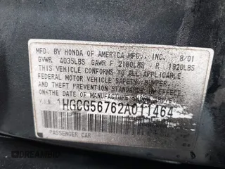 2002 Honda Accord SE с VIN 1HGCG56762A011464, выставлен на аукционе IAAI как лот 41956225 с пробегом 209 307 миль миль и . История ставок и продаж доступна на DreamBid. Изображение 9.