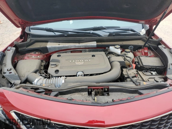 2021 Cadillac XT4 FWD Sport with VIN 1GYFZER49MF082391, listed as a Copart auction lot 56256804 with 24,415 mi miles and Salvage Title. Bid and sale history available at DreamBid. Image 11.