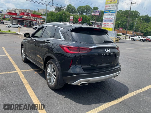 2023 Infiniti QX50 Luxe с VIN 3PCAJ5BA0PF108571, выставлен на аукционе Copart как лот 55844335 с пробегом 14 488 миль миль и Списание • Salvage title. История ставок и продаж доступна на DreamBid. Изображение 3.