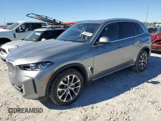 2024 BMW X5 xDrive40i with VIN 5UX23EU09R9V18431, listed as a Copart auction lot 76862674 with 6,308 mi miles and Salvage Title. Bid and sale history available at carsss.com. Image 1.
