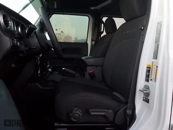 2023 Jeep Gladiator Overland with VIN 1C6JJTFM6PL547321, listed as a Copart auction lot 73760644 with Not provided miles and Salvage title. Bid and sale history available at DreamBid. Image 7.