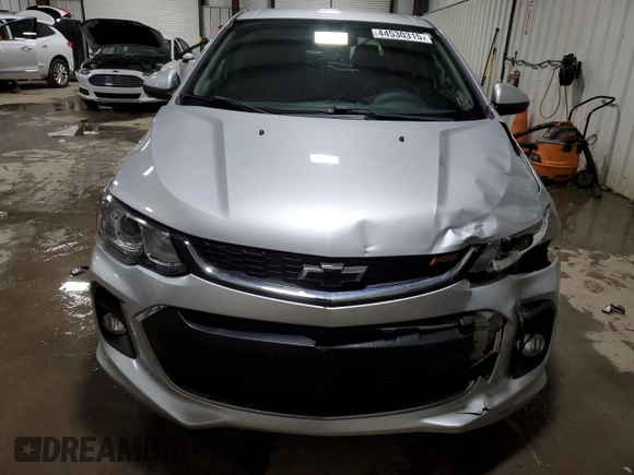 2018 Chevrolet Sonic LT with VIN 1G1JD6SB6J4114517, listed as a Copart auction lot 44530315 with Not provided miles and Salvage title. Bid and sale history available at DreamBid. Image 5.