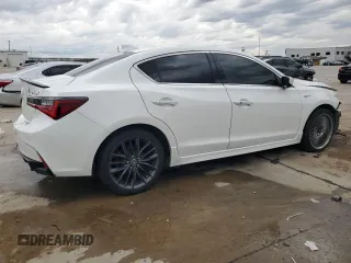 2020 Acura ILX w/Premium/A-SPEC Pkg with VIN 19UDE2F83LA006726, listed as a Copart auction lot 88678415 with 53,089 mi miles and Clean Title. Bid and sale history available at carsss.com. Image 3.