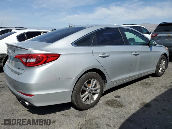 2016 Hyundai Sonata SE с VIN 5NPE24AF8GH365887, выставлен на аукционе Copart как лот 58845045 с пробегом 106 091 миль миль и Чистый • Clean title. История ставок и продаж доступна на DreamBid. Изображение 3.