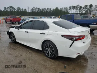 2021 Toyota Camry SE Nightshade with VIN 4T1G11AK1MU466693, listed as a Copart auction lot 45215425 with 84,105 mi miles and Salvage Title. Bid and sale history available at carsss.com. Image 2.