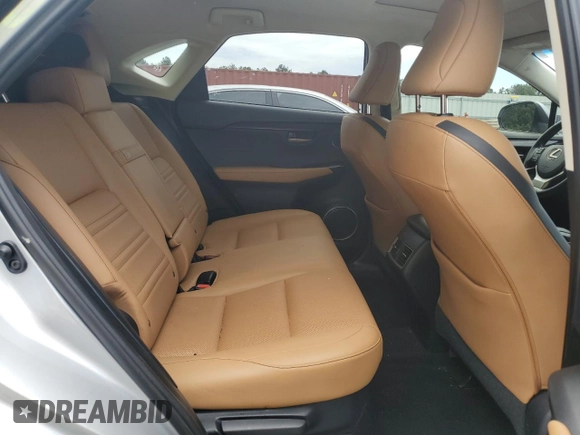 2017 Lexus NX 200t with VIN JTJYARBZXH2075835, listed as a Copart auction lot 60088455 with 87,371 mi miles and Salvage title. Bid and sale history available at DreamBid. Image 11.