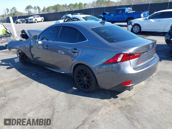 2014 Lexus IS 350 with VIN JTHBE1D21E5005034, listed as a IAAI auction lot 41674483 with 110,456 mi miles. Bid and sale history available at carsss.com. Image 3.