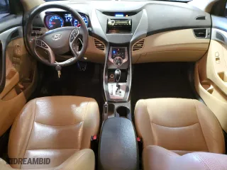 2013 Hyundai Elantra GLS PZEV with VIN KMHDH4AEXDU782667, listed as a Copart auction lot 82669084 with 89,435 mi miles and Salvage Title. Bid and sale history available at carsss.com. Image 8.