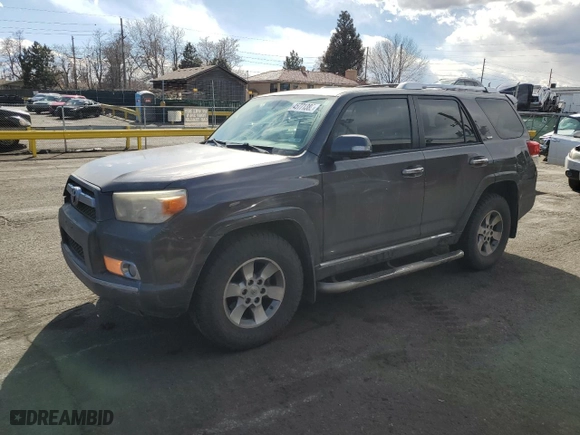 2013 Toyota 4Runner SR5 with VIN JTEZU5JR9D5059977, listed as a Copart auction lot 45771385 with 115,534 mi miles and Salvage Title. Bid and sale history available at carsss.com. Image 1.