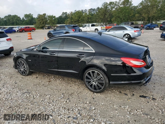 2012 Mercedes-Benz CLS 550 with VIN WDDLJ9BB3CA029428, listed as a Copart auction lot 53453915 with 86,812 mi miles and Clean title. Bid and sale history available at DreamBid. Image 2.