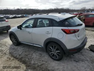 2017 Mazda CX-3 Grand Touring with VIN JM1DKFD70H0141197, listed as a Copart auction lot 45834855 with 146,609 mi miles and Salvage Title. Bid and sale history available at carsss.com. Image 2.